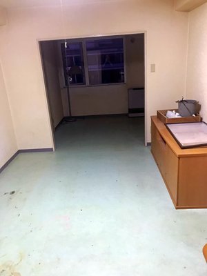 【1LDK】大きな棚やある程度分別されたゴミの処分(11万円)の施工後