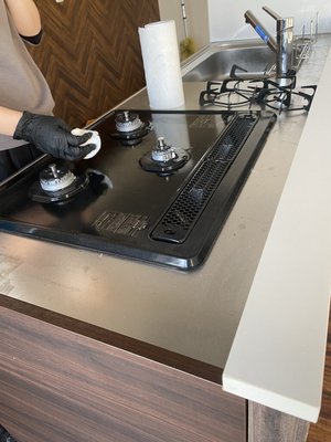 片付け作業後のハウスクリーニングの施工後