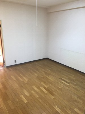 大きな食器棚やこたつなどの全撤去の施工後