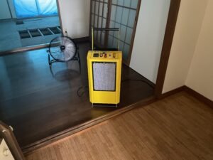 【2K】死後2週間経過した孤独死現場の清掃の施工後