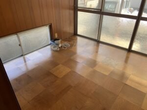 引っ越しに伴う賃貸の家財整理の施工後