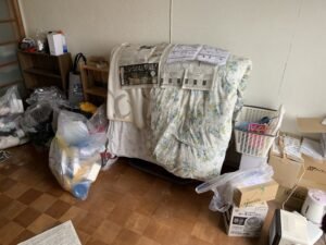 原状回復を含む家財整理の施工前