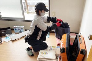 女性スタッフも対応可能です。ご要望ください。の施工前