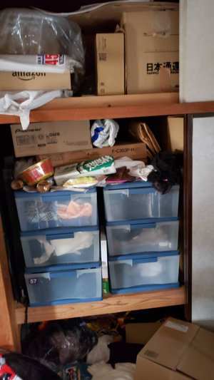 【2LDK】高額買取りでお客様の費用を抑えることができた事例(150,000円)の施工前