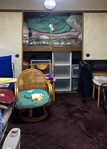 【3LDK】大型家具やバイクの処分などもお手伝いしましたの施工前