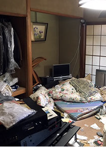 【2R】亡くなられた方のお部屋の整理【118,000円】の施工前