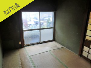 【2DK】アパートの遺品整理の施工後