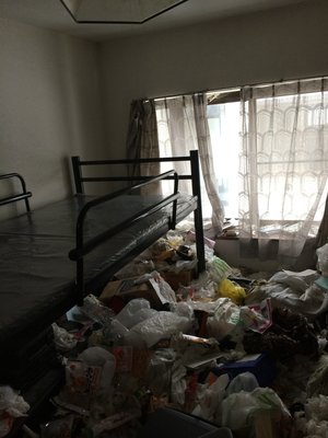 ゴミ屋敷清掃:札幌市東区の施工前