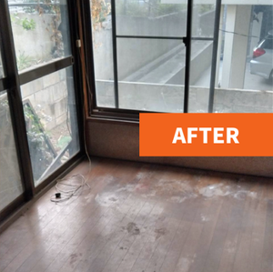 東京都世田谷区の4DK戸建ての遺品整理の施工後