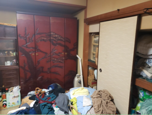 船橋市での生前整理、買取の施工前