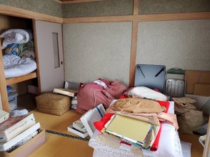 夕張郡由仁町 遺品整理の施工前