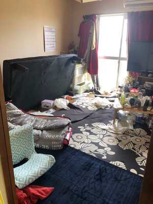 【遺品整理および特殊清掃】 三重県鈴鹿市 aさんの施工前