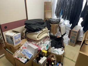 引越し前片付け(調布市)の施工前