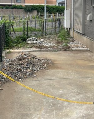 物置解体・撤去(三鷹市)の施工後