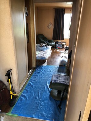 【1K】遺品整理:38,500円(買取金額:55,000円)の施工前