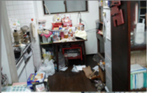 遺品整理・特殊清掃の施工前