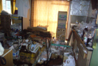 遺品整理・特殊清掃の施工前