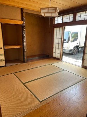平屋3DK(物置小屋有)の遺品整理作業 秋田市の施工後