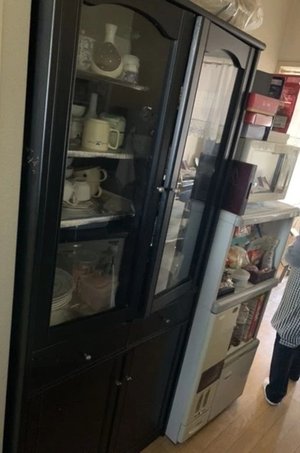 引っ越し二日前の不用品回収のご依頼の施工前