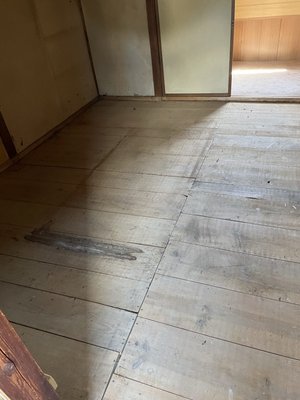 孤独死された部屋の脱臭除菌などの特殊清掃の施工後