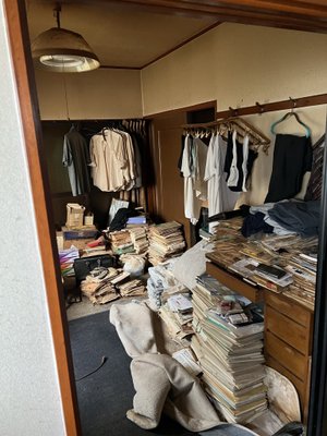 静岡県伊豆の国市 アパートの遺品整理の施工前