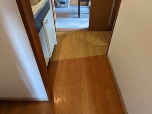 遺品整理に伴う特殊清掃の施工後