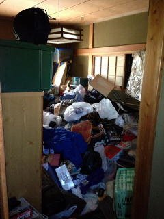 戸建て住宅 和室清掃の施工前