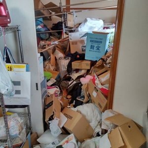 【ゴミ屋敷清掃】士幌町 2LDK+物置の施工前