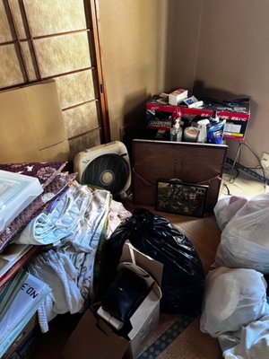 【2LDK】アパートの遺品整理の施工前