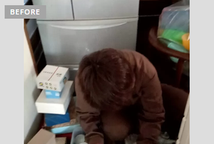 国分寺市本多 戸建ての遺品整理の施工前