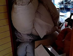 稲城市大丸 ゴミ屋敷清掃の施工前