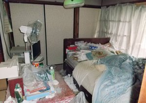 6畳1間のお部屋の整理 /福祉住環境整理の施工前