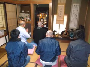 お守り等は魂抜きをしました(写真はどちらも作業途中のものです)の施工後