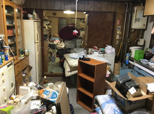 生前整理・不用品回収処分の施工前