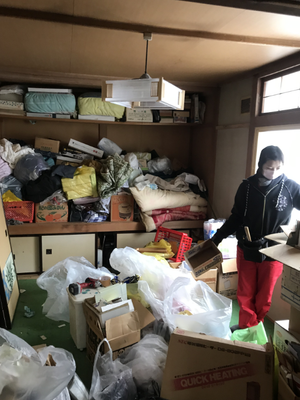 生前整理・不用品回収の施工前