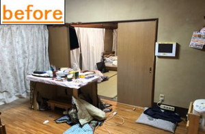 【遺品整理】埼玉県三郷市 一軒家その2の施工前