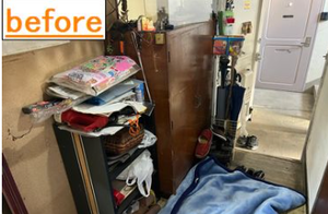 【遺品整理】八潮市 公営住宅の施工前