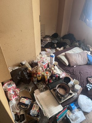 6畳一間のアパートの場合の施工前