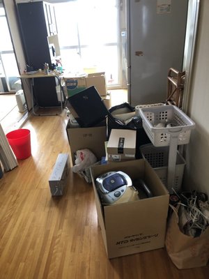 京都市 遺品整理の施工前