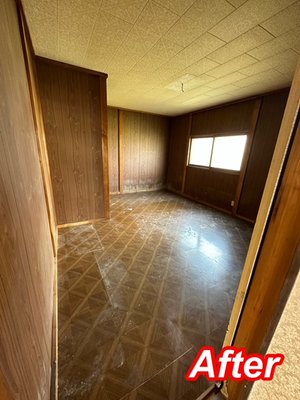 平屋1軒屋4LDK:174,000円の施工後