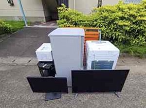 愛知県名古屋市 リサイクル家電回収の施工前