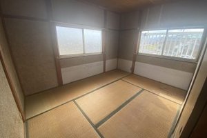 一軒家の家財片付けの施工後