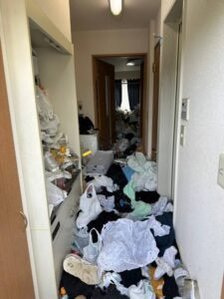 蕨市 不用品処分の施工前