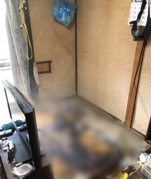 特殊清掃の施工前