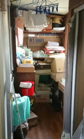 女性の遺品整理士をご希望されていましたの施工前