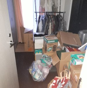 売却予定のお部屋での作業(遠方からのご依頼)の施工前