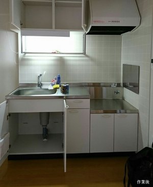 【1DK】「女性スタッフ対応」が決め手となったそうですの施工後