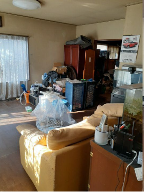 お部屋片付けの施工前