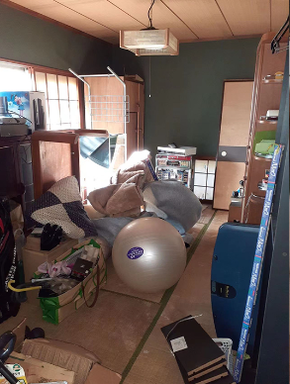 お部屋片付けの施工前