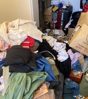 ゴミ屋敷片付け・不用品回収・買取の施工前